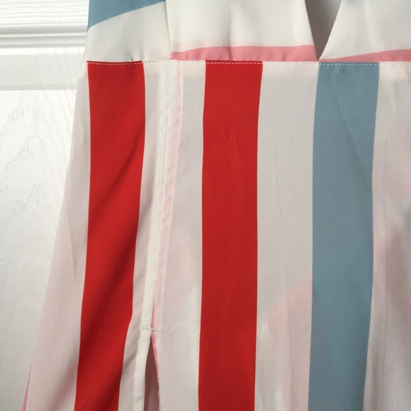 F L A S H • SALE NWT • ASOS Glamorous Striped Beach Dress - Picture 10 of 15